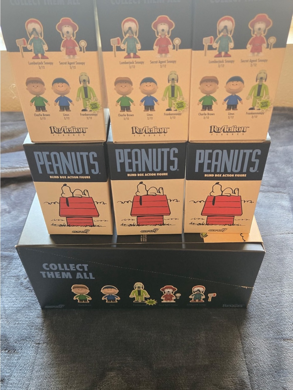 6 of Peanuts blind box